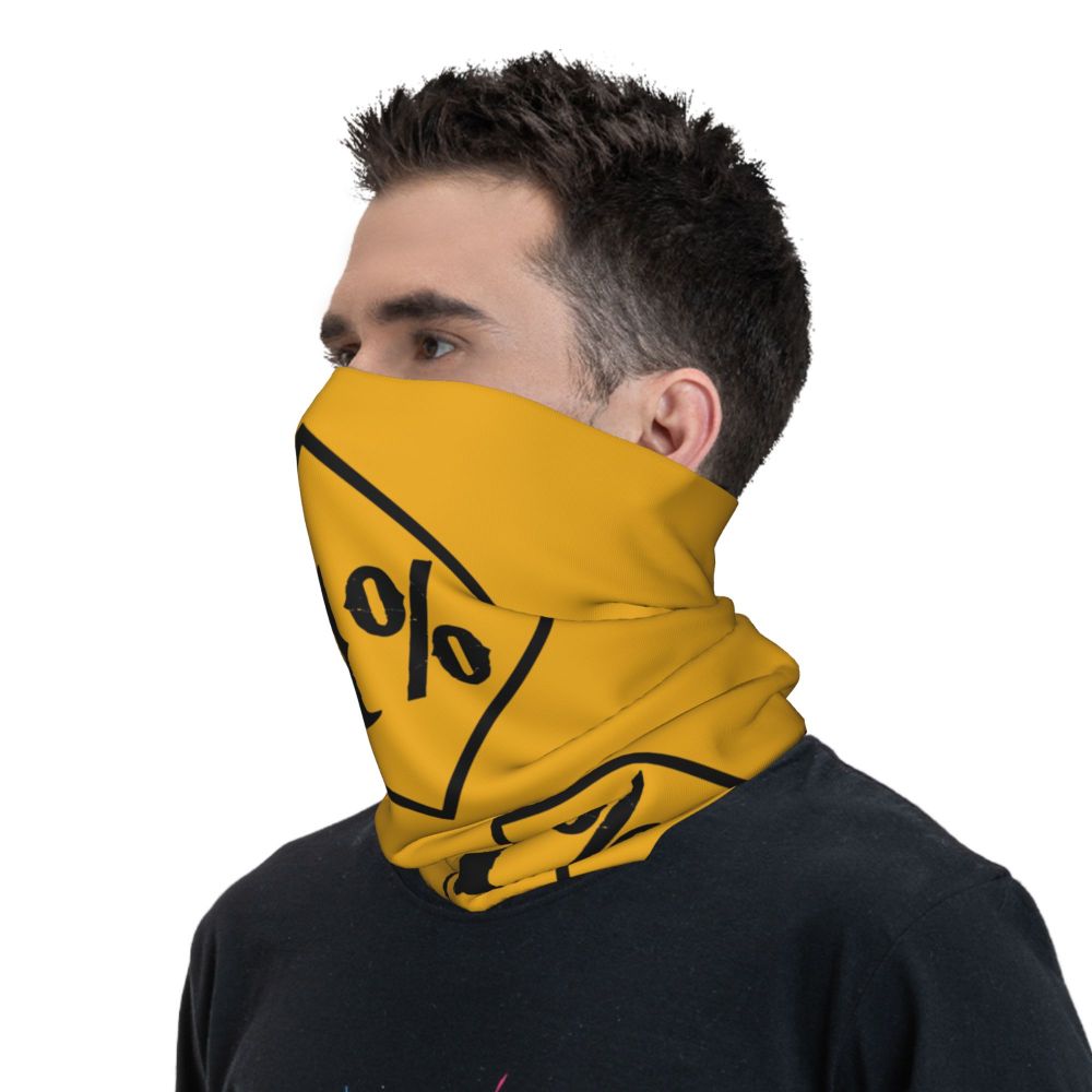 Custom 1 Percenter Essential Sons Bandana Neck Gaiter for Ski Camping Men Women Wrap Scarf TV Show Anarchy Headband Warmer