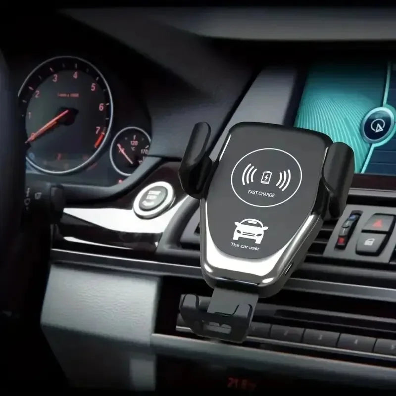 30W Wireless Chargers Fast Car For iPhone 15 14 13 12 11 Pro XS Max XR Samsung Xiaomi Wireless Charging Phone Car Holder Charger