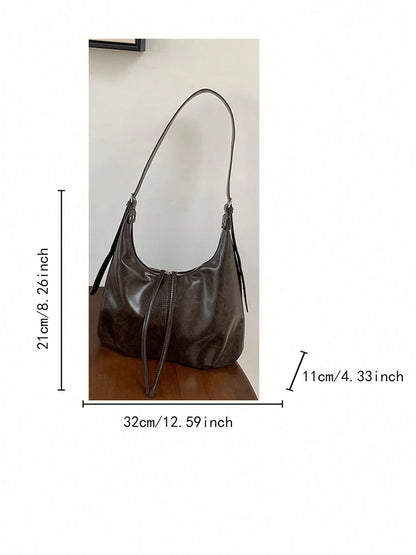 2025 New Retro Underarm Bag Fashion Leisure Large Capacity Shoulder Bag Women's Daily Commuter Bag Crossbody Bag Women's Bag