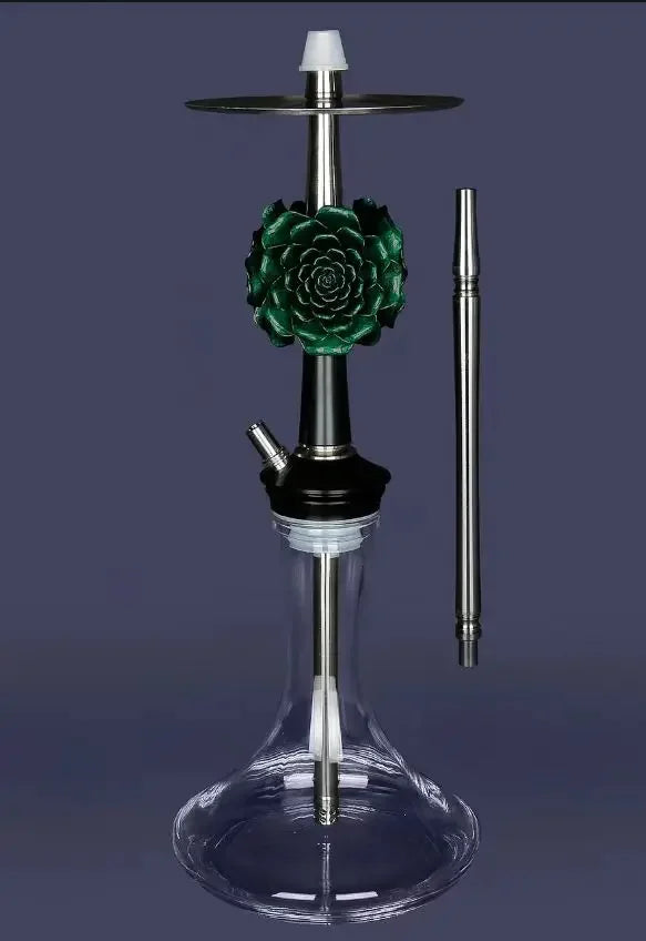 MOZE KVZE Grid ROSE Hookah Shisha Set Arabic Hookah Single Tube