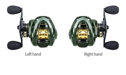 LINNHUE Baitcasting Fishing Reel Micro Fish WK1000 Reel Max Drag 8kg Gear Ratio 7.2:1 Fishing Reel Goods Accessorie