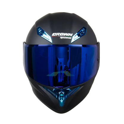 Modular Motorcycle Helmet - ABS Shell with Sunglasses Visor and Dual-Lens Full Face Motorcycle Helmet