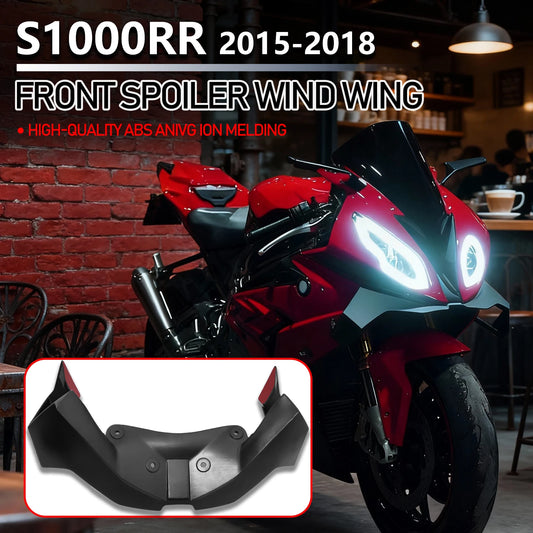 For BMW S1000RR 2015-2018 Wind Wing Aerodynamics Fairing Winglets GP WING Motorcycle Front Spoiler Lower spoiler Front Lip