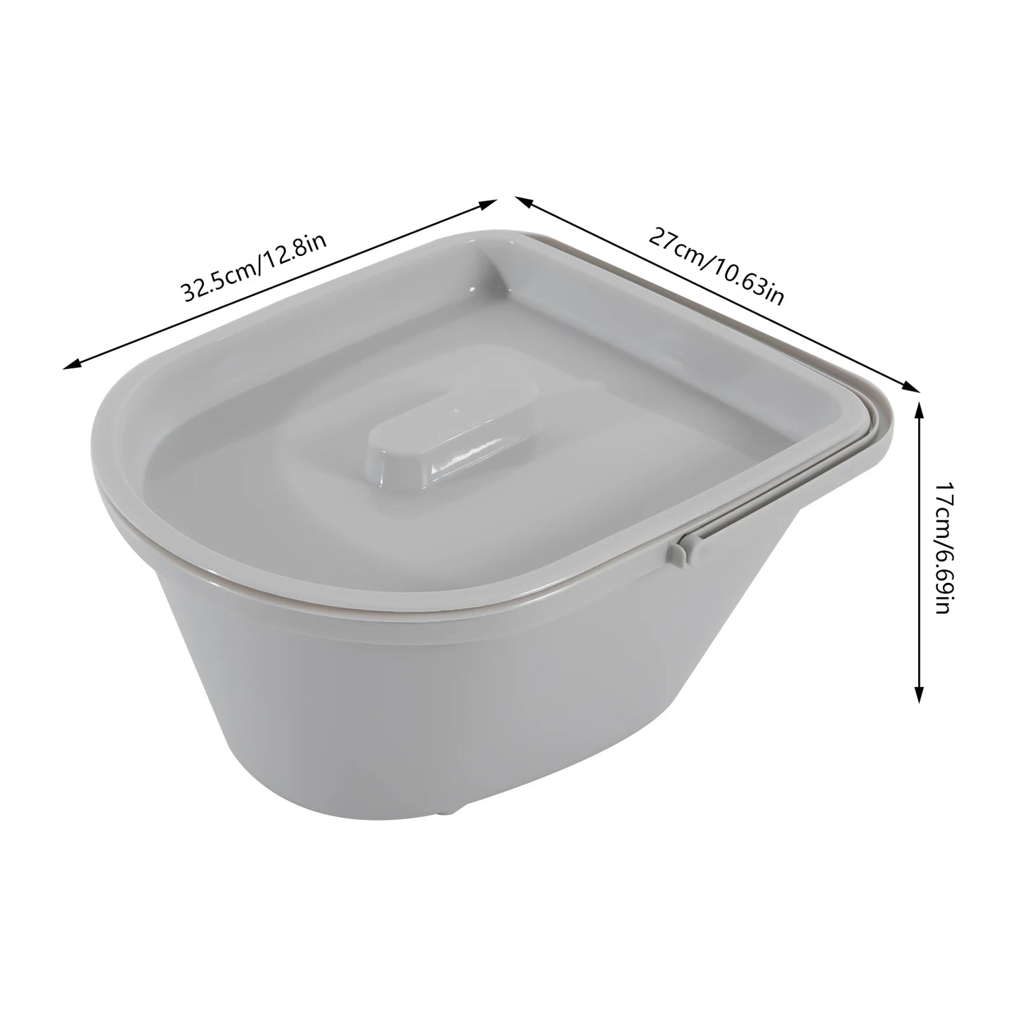 Toilet With Sensor Night Light,Bedside Commode  Bedside Toilet With Maximum Load 200kg, Portable Toilet