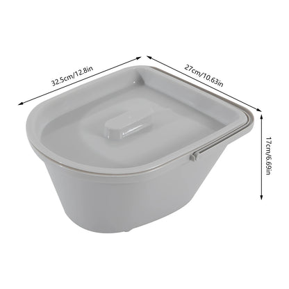 Toilet With Sensor Night Light,Bedside Commode  Bedside Toilet With Maximum Load 200kg, Portable Toilet