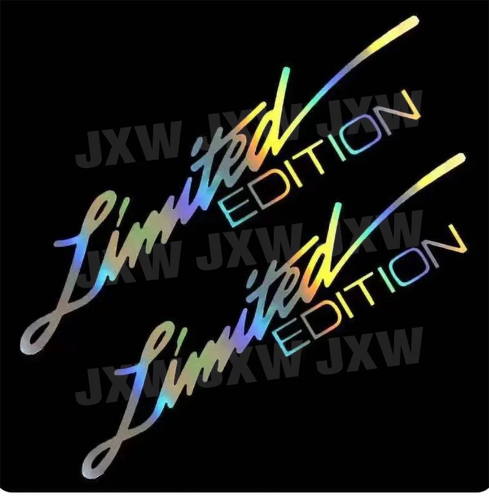 Personalized Limited Edition Car Sticker Reflective Stickers for Motorcycle Creative Stickers Decoration Creative Sticker Design