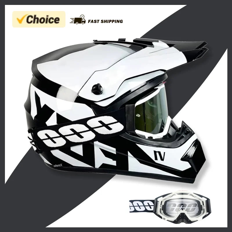 Youth Kids Motocross & Dirt Bike Helmet - Off-Road Downhill AM DH Cross Helmet - DOT Certified for Young Riders