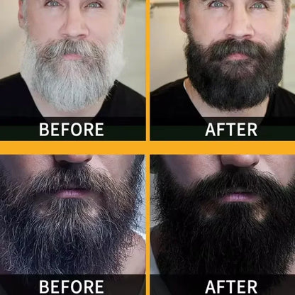 White Hair to Black Shampoo Dye Soap Natural Color Soap Restore Gray Beard Cover Gray Hair Dye Hair Fixing Shampoo For Man Women