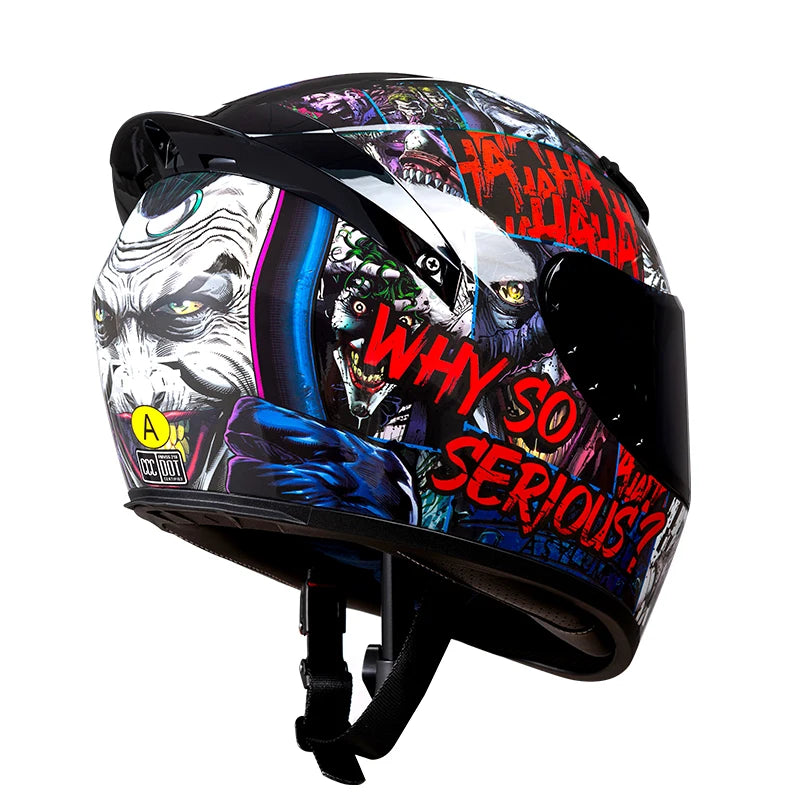 Full Face Motorcycle Helmet DOT Certified Motocross Off-Road Racing Moto Helmet Cascos Para Motos Motorbike Riding Safety Gear