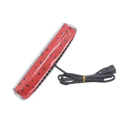 Motorcycle Chrome Black Tour Pak Pack Trunk LED Tail Brake Turn Light For Electra Road Tri Glide Low Ultra Limited Low FLHTKL FL