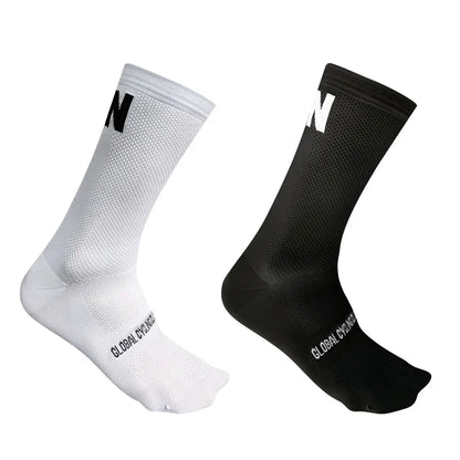 SYN Pro Cycling Socks Men Women High Quality Breathable Bicycle Socks MTB Road Bike Sport Football Basketball Knitting Socks