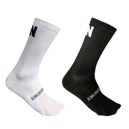 SYN Pro Cycling Socks Men Women High Quality Breathable Bicycle Socks MTB Road Bike Sport Football Basketball Knitting Socks