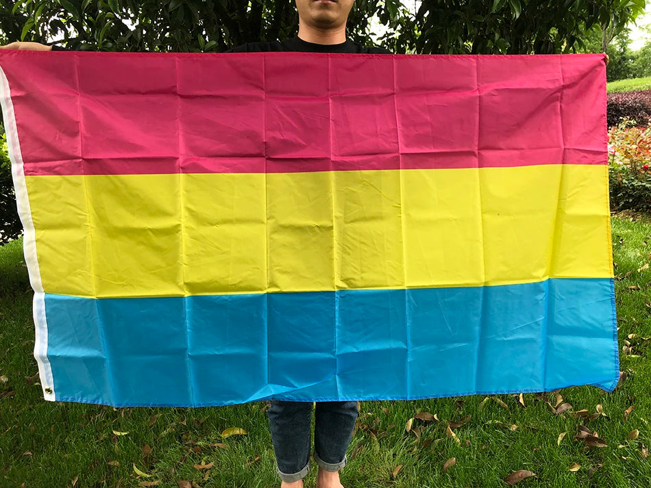 SKY FLAG 90x150cm Homosexual Philadelphia Philly LGBT Gay Pride Rainbow Flag Hanging Polyester Home Decoration