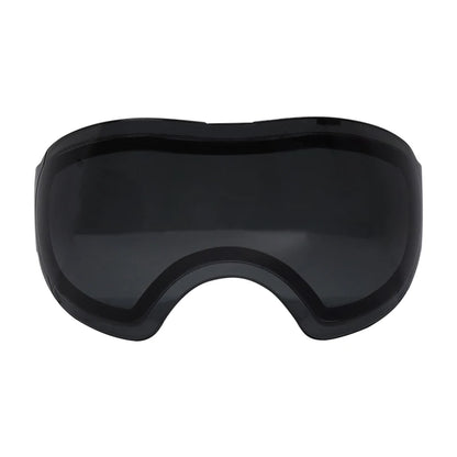 Spunky II Black Paintball Archery Mask Made of Soft PE and Hard Nylon with Thermal Anti-Fog Goggle