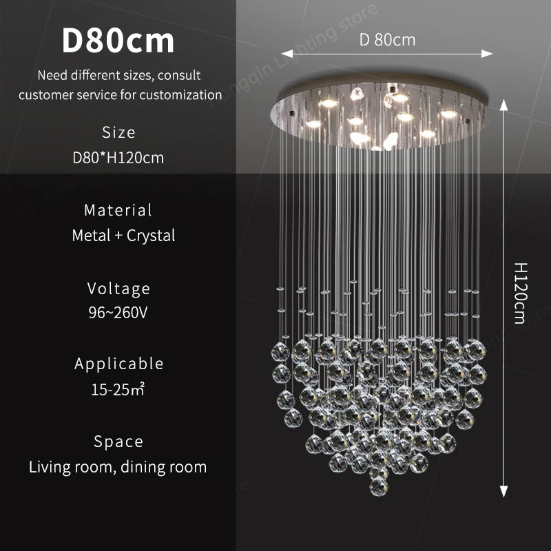Modern Pendant Ceiling Lamps Suspension Lighting Living Room Pendant Lamp for Kitchen Over the Table Crystal Chandelier Pendants