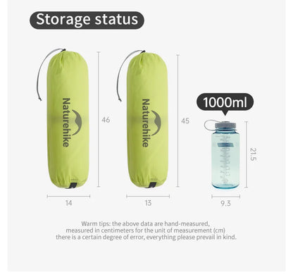 Naturehike Star Trail EXT Hiking Tent Outdoor Camping Ultralight Rainstorm Protection Wild Tent 1 2 Person 0D Nylon Backpacking Tent