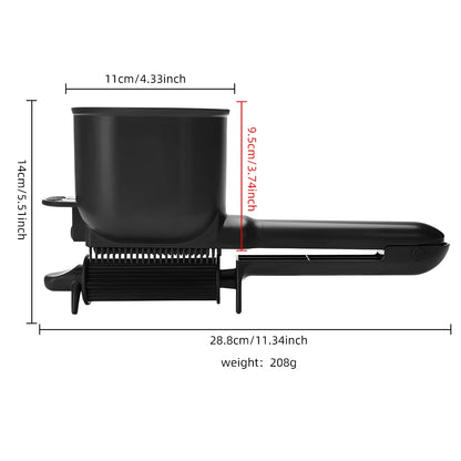 Professional Hair Dye Brush Comb Dyeing Bowl Brush 2-in-1 Large Capacity Multifunctional Barber Dye Hair Supply Styling Tools