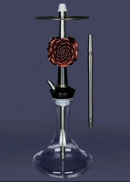 MOZE KVZE Grid ROSE Hookah Shisha Set Arabic Hookah Single Tube