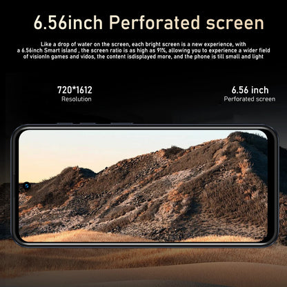FUFFI Global Vision i17 Pro Max Smartphone Android 8GB RAM 256GB ROM 6.56 Inch Phone 720x1612HD 24+48MP 5G Network Mobile Phones