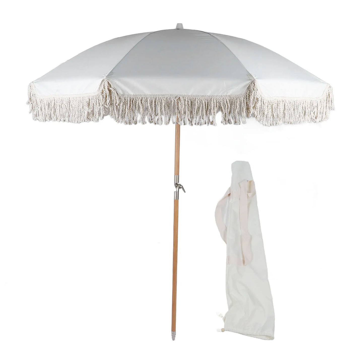 Patio Umbrella 8 Fiberglass Ribs UV Proof Large Outdoor Table Umbrella Garden Deck Backyard Pool Beach Sun Umbrellas