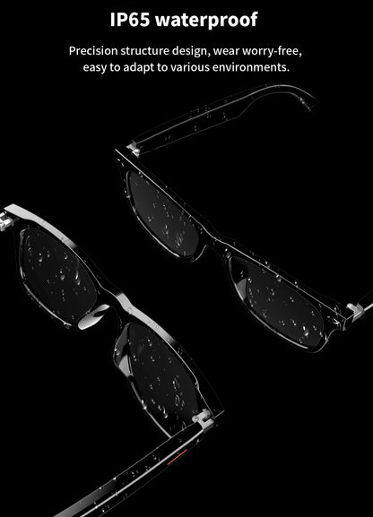 E13 Waterproof Cycling Glasses,Bluetooth Smart Glasses,Audio Call,Music,Bluetooth Headset,Sunglasses, Anti-blue Light Glasses