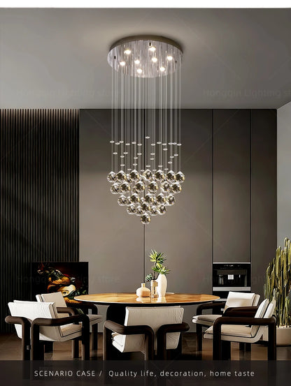 Modern Pendant Ceiling Lamps Suspension Lighting Living Room Pendant Lamp for Kitchen Over the Table Crystal Chandelier Pendants