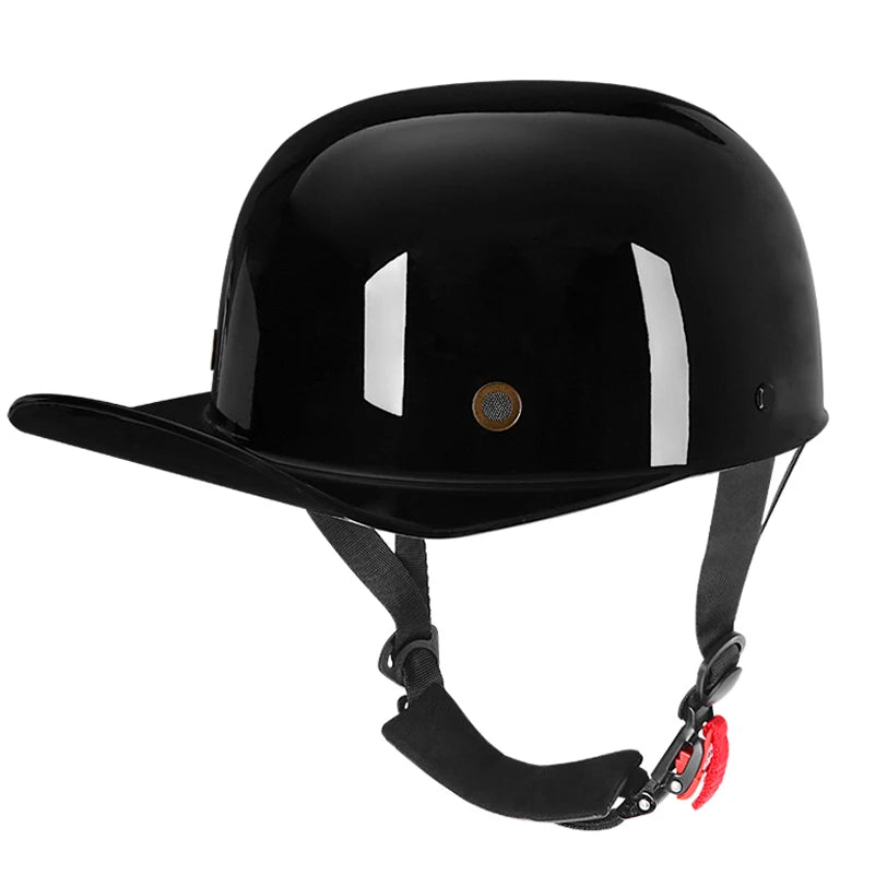 2022 Baseball Cap Helmet Motorcycle Vintage Retro Helmets Summer Open Face Scooter Cruiser Chopper Gangster DS Men Women