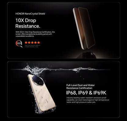 Global Version HONOR Magic8 Pro 5G AI Magic 8 Pro Smartphone Snapdragon 8 Elite Gen 5 6.71'' OLED Screen 7100mAh Battery 100W