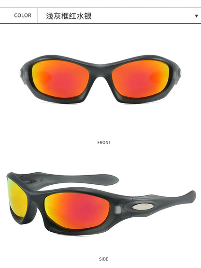 Retro Oval Round Frame Sunglasses 2026 New Outdoor Cycling Driving Sun Glasses Vintage Style UV400 Protection Unisex