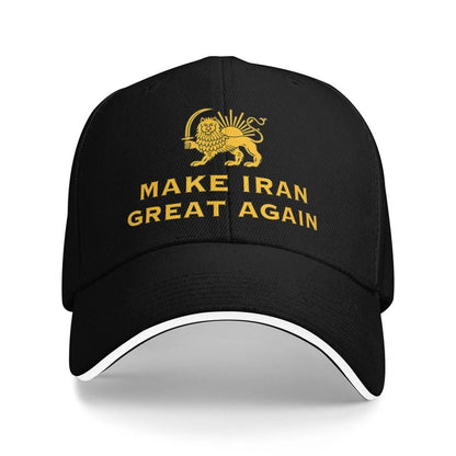 Make Iran Great Again Sun Hat Spring Sunscreen Cap Men's Women's  Fashion Baseball Cap New Outdoor Hats