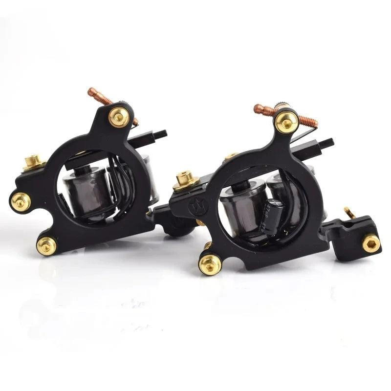 Special Price Handmade Tattoo Gun Wraps Coils Iron Frame Tattoo Machine Liner&Shader Beginner Tatu Gun For Tattoo Artist