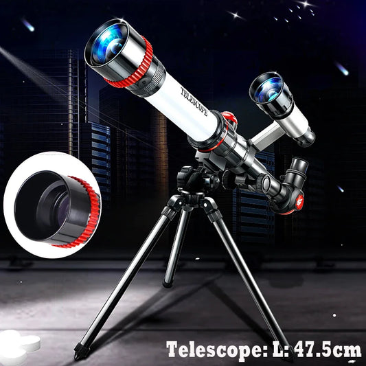 HD Professional Astronomical Telescope Powerful Monocular Long Range Binoculars Space Moon Portable Gifts for Kid Students