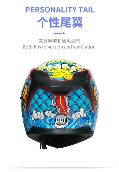 motorcycle helmet Casco Motorbike capacete Seasons Street Touring Motorcycle Helmet RED Black Adult Vespa DOT