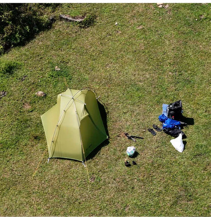 3F UL GEAR Taiji 1 Tent Outdoor Camping 1 Person Tent Ultralight 15D Nylon Tent Waterproof Hiking Mountaineering