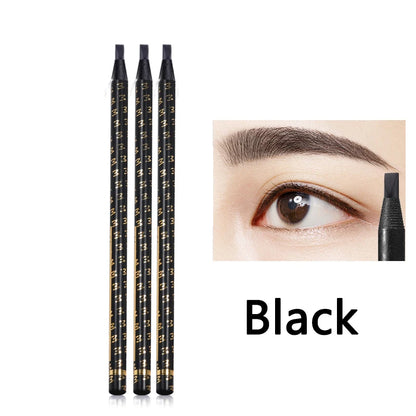 Eyebrow Pencil Waterproof Professional Microblading Permanent Red White Eyebrow Pen Tattoo Art Makeup Eye Pen Enhancers Cosmetic