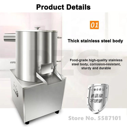 Pneumatic Table-Top Garlic Peeling Separating Machine Garlic Peeler Garlic Skin Removing Machine For Restaurant