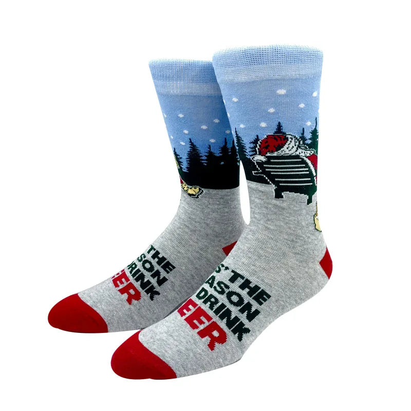 2023 New Anime Women Men Socks Long Socks Men‘s Knee-High Cosplay Sock Adult Personality Hip Hop Harajuku Long Funny Socks 36-45
