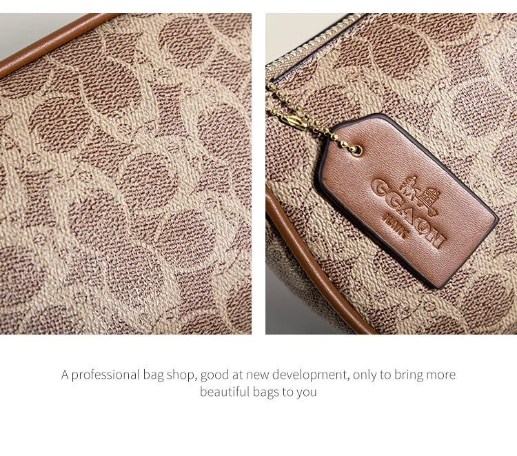 Classic Vintage Ladies Crossbody Handbag High-End Women's Underarm Shoulder Bag Elegant Designer Leather Messenger Bag For Women