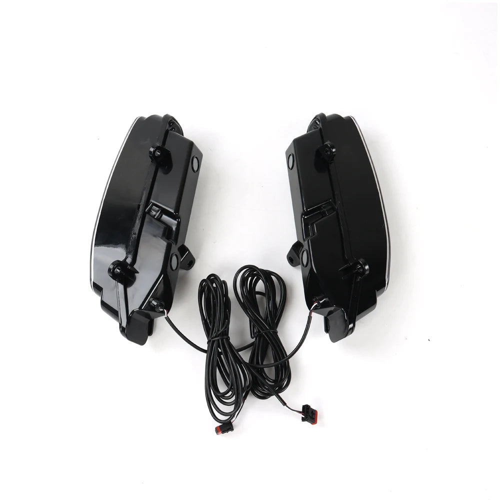 Motorcycle Fairing Undercover Turn Signal Daytime Running Light Integrated Design  For Harley Touring CVO Street Road Glide 23up