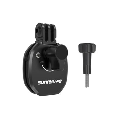 Motorcycle Windshield Clip Mount for Go Pro 13 12 11 10 9 8 7 DJI OSMO 360 Action 4 5 Pro Insta 360 X5 X4 Go 3S ACE Pro 2 Camera