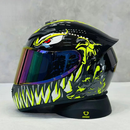 Popular Urgly Girl Full Face Motorcycle Helmet with Multiple Style Options and Unmatched Riding Freedom for Urban Riding Riders