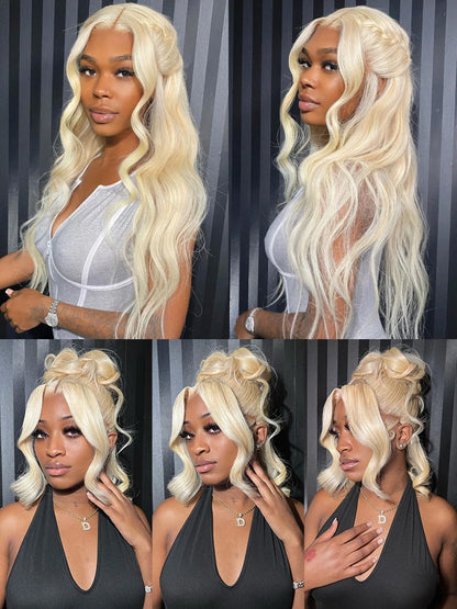 613 Honey Blonde 360 Lace Wigs Human Hair Pre Plucked Body Wave Lace Front Wig 13x4 13x6 Lace Front Frontal Wigs for Black Women