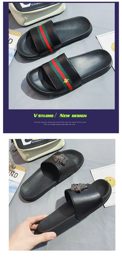 Outdoor Man Summer Slippers Indoor Sandals Men Casual Summer Brand Non-slip Wear-resistant Slippers for Men Ultra Soft Slides