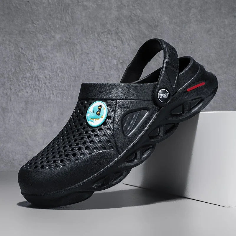2025 New Man's Beach Sandals Summer Outdoor Platform Casual Shoes Fashion Sneakers Breathable Shoes Slippers Slippers Large Size