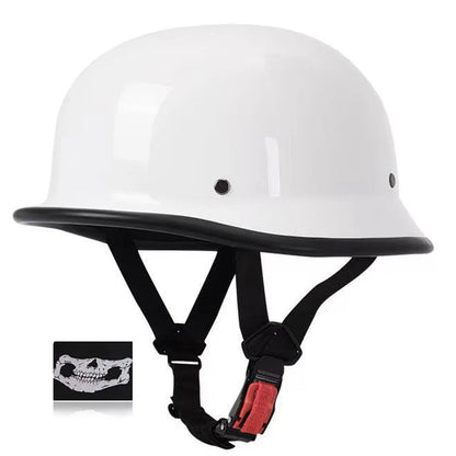 Motorcycle Helmet Retro German Vintage Moto Helmet Half Face Riding Casco Moto Helmet ECE DOT Approved Capacete Moto Equipment