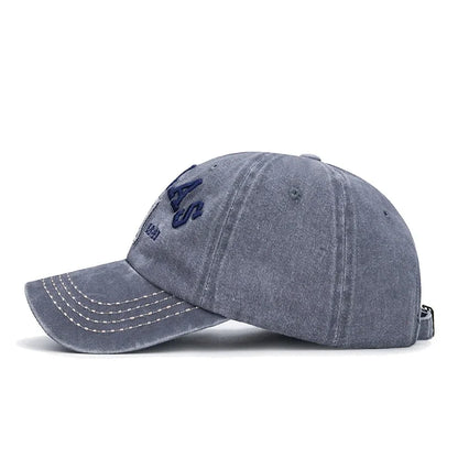 4 Colors Unisex DALLAS 3D Embroidered Baseball Cap Snapback caps Sun hats Dad hats
