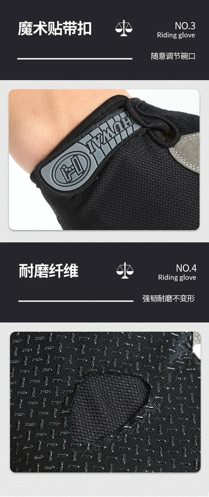 Men Women Gym Gloves Weightlifting Fitness Training Non Slip Palm Protector Breathable Fingerless Bike Bicycle Cycling Gloves