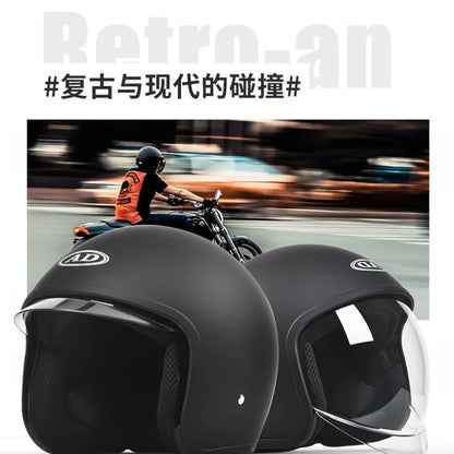 GB Certified Electric Vehicle Helmet for Men and Women All-season Universal Electric Vehicle Safety Helmet Motorcycles Winter
