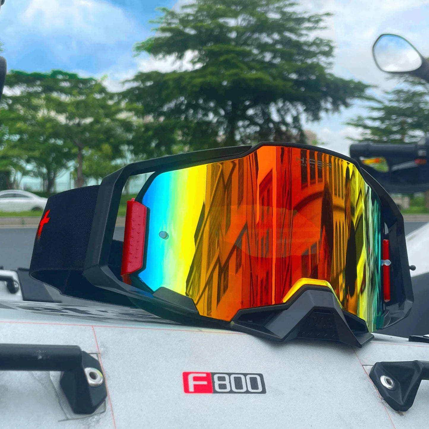 Professional Motocross Goggles Windproof Impact Resistant Motorcycle Glasses For MX ATV Dirt Bike MTB Cycling Off-Road Riding