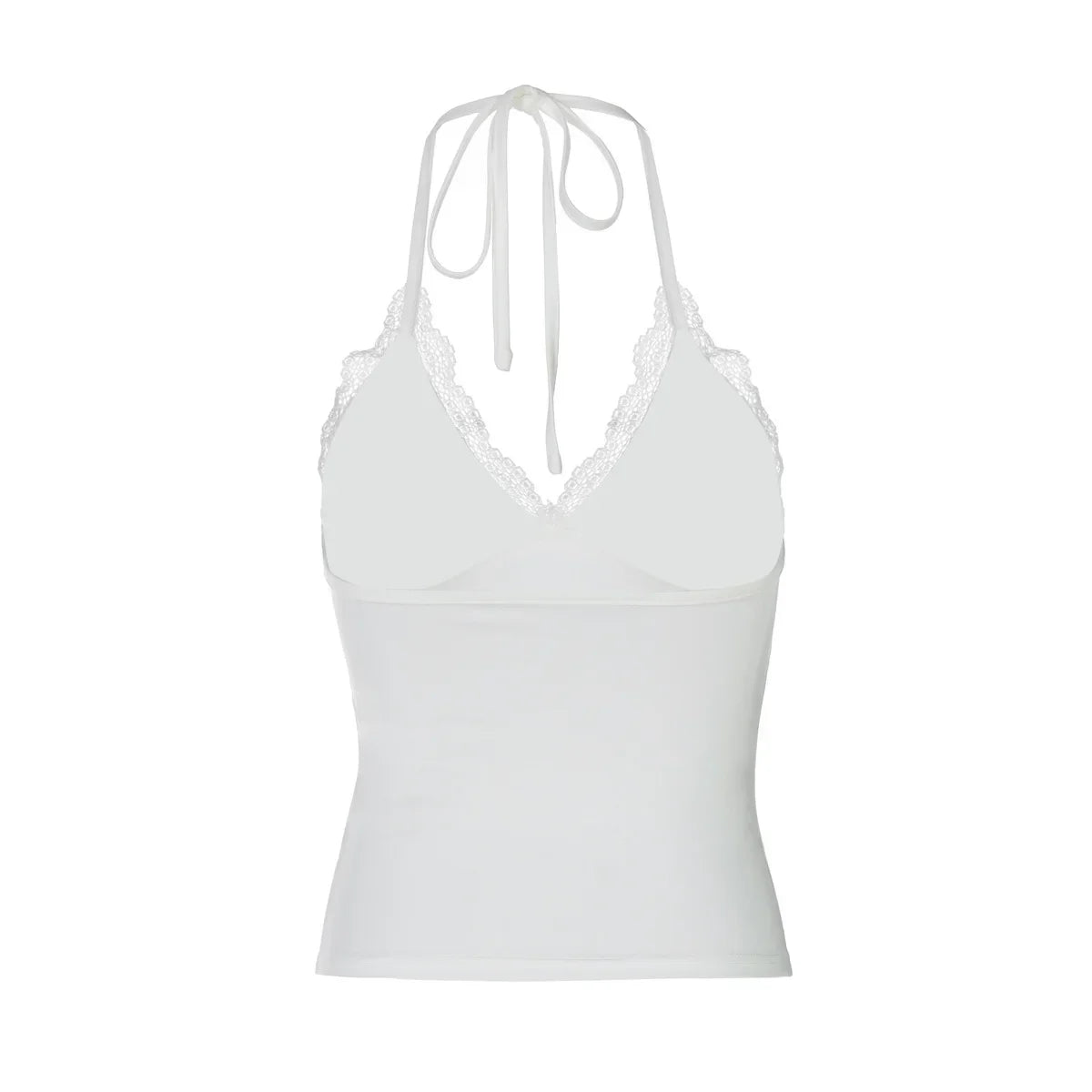 2025 New Fashion Tank Top Sexy Lace Backless Women Tops Strap Tank Top Sexy Women Clothing m
